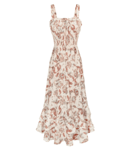 Boho Floral Maxi Dress for Women
