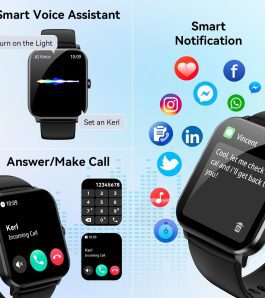 Fitness Tracker Watch with Heart Rate Monitor