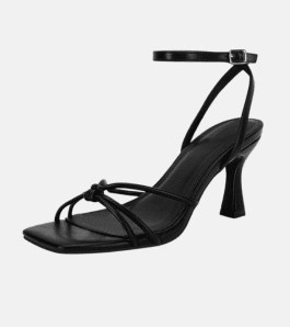 Square Toe Stiletto Kitten Heels for Women