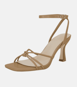 Square Toe Stiletto Kitten Heels for Women