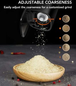 FORLIM Electric Salt and Pepper Grinder