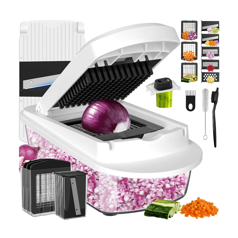 All-In-One 8-Blade Vegetable Chopper