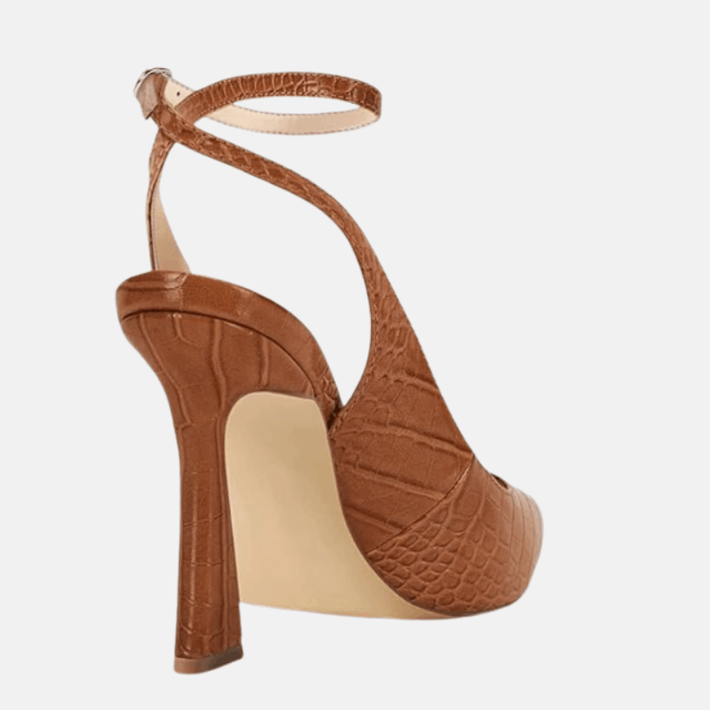 Women's Closed Toe Dress Shoes – Ankle Strap Pointed Toe Stiletto Heels